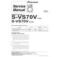 PIONEER S-VS70V/XJI/E Service Manual cover photo