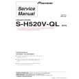 PIONEER S-H520V-QL/SXTWEW5 Service Manual cover photo