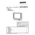 SANYO CE21DN3B Service Manual cover photo