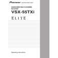 PIONEER VSX-55TXI Owner's Manual cover photo