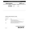 SONY KDF60XS955 Service Manual cover photo