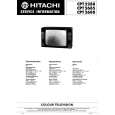 HITACHI CPT2288 Service Manual cover photo