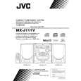 JVC MX-J111VU Owner's Manual cover photo