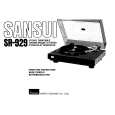 SANSUI SR-929 Owner's Manual cover photo