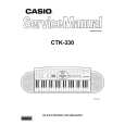 CASIO CTK330 Service Manual cover photo