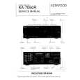 KENWOOD KA7050R Service Manual cover photo