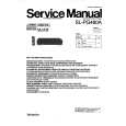 TECHNICS SLPG480A Service Manual cover photo