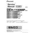 PIONEER DEH-1100MP/XN/UC Service Manual cover photo