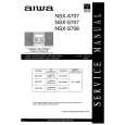 AIWA NSXA707 Service Manual cover photo