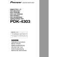 PIONEER PDK-4303/WL6 Owner's Manual cover photo