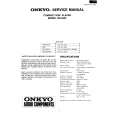 ONKYO DX5500 Service Manual cover photo