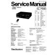 TECHNICS SLP990 Service Manual cover photo