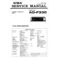 AIWA ADF330 Service Manual cover photo