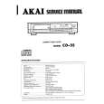 AKAI CD-32 Service Manual cover photo