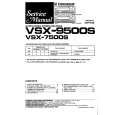 PIONEER VSX7500S Service Manual cover photo