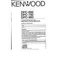 KENWOOD DPC692 Owner's Manual cover photo