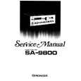 PIONEER SA9800 Service Manual cover photo