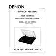 DENON DP-23F Service Manual cover photo