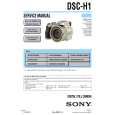 SONY DSCH1 Service Manual cover photo