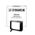 FISHER FTS770 Service Manual cover photo