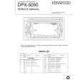 KENWOOD DPX5050 Service Manual cover photo