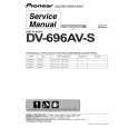 PIONEER DV-696AV-G Service Manual cover photo