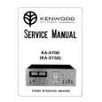 KENWOOD KA5700 Service Manual cover photo