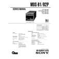 SONY MDS-B1 Service Manual cover photo