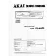 AKAI CD-M630 Service Manual cover photo