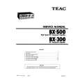 TEAC BX300 Service Manual cover photo