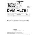 PIONEER DVM-AL751/WL Service Manual cover photo