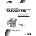 JVC GR-DVX818PROEG(B) Owner's Manual cover photo