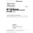 PIONEER S-W105 Service Manual cover photo