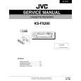 JVC KSFX200 Service Manual cover photo