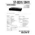 SONY STJX411 Service Manual cover photo