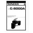 PIONEER C-6000A Owner's Manual cover photo