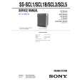 SONY SSSCL1 Service Manual cover photo