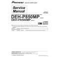 PIONEER DEH-P8500MP Service Manual cover photo