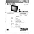 SONY SCC244AACHASSIS Service Manual cover photo