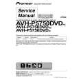 PIONEER AVH-P4950DVD/RC Service Manual cover photo