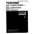 TOSHIBA RAD-22EAHV Owner's Manual cover photo