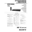 SONY DVP-S560D Owner's Manual cover photo