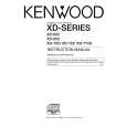 KENWOOD XD-SERIES Owner's Manual cover photo