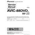 PIONEER AVIC-88DVD Service Manual cover photo