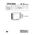 SONY KVE2541A Service Manual cover photo