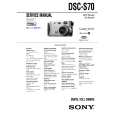 SONY DSCS70 Service Manual cover photo