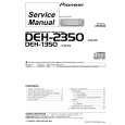 PIONEER DEH-1350X1M Service Manual cover photo