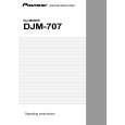 PIONEER DJM-707/KUCXJ Owner's Manual cover photo