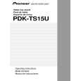 PIONEER PDK-TS15U/UC Owner's Manual cover photo