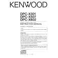 KENWOOD DPCX602 Owner's Manual cover photo